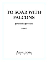 To Soar with Falcons Concert Band sheet music cover